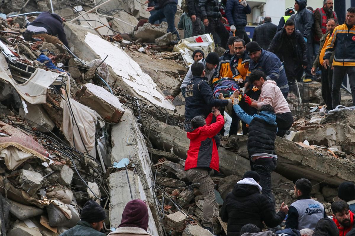 Turkey Earthquake: भूकंप से तुर्की और सीरिया में तबाही,1400 से अधिक लोगों की मौत