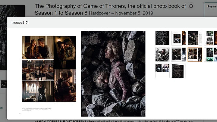 वायरल फोटो में HBO की सीरीज Game of Thrones के आखिरी सीजन का एक सीन दिख रहा है.