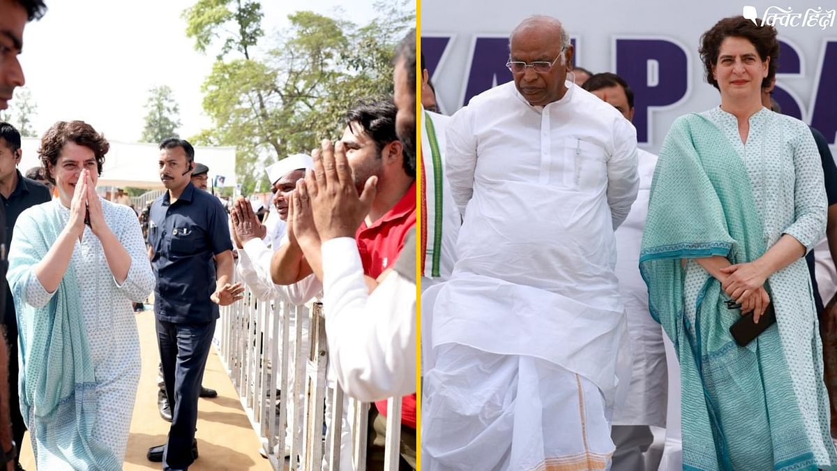 Rahul Gandhi के समर्थन में संकल्प सत्याग्रह, प्रियंका ने PM मोदी को घेरा| Photos