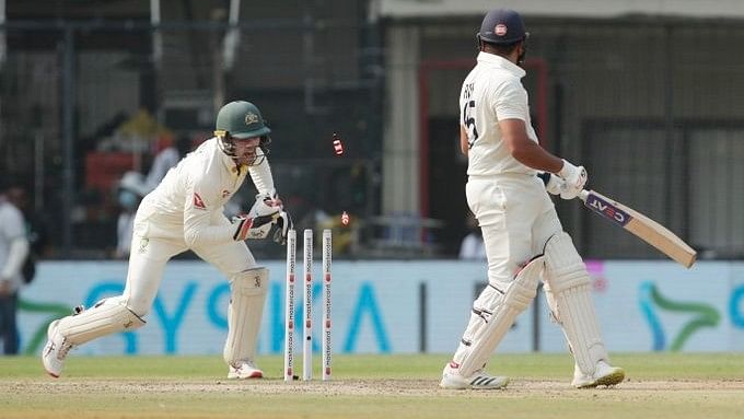 <div class="paragraphs"><p>IND vs AUS: टीम इंडिया 109 रनों पर सिमटी, ऑस्ट्रेलियाई स्पिन बना भारत का 'काल'</p></div>