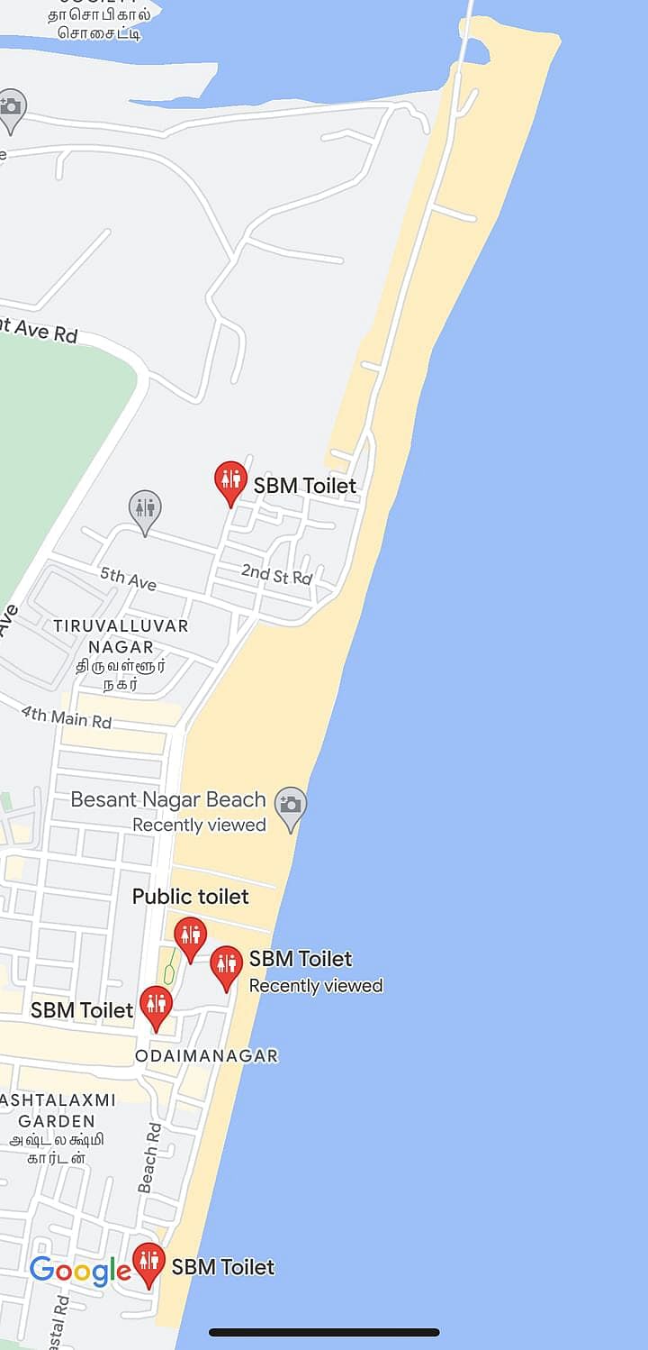 MY Report: Chennai के 'सबसे स्वच्छ' समुद्र तट पर बाथरूम खोजने के लिए आपको कितना भटकना होगा?