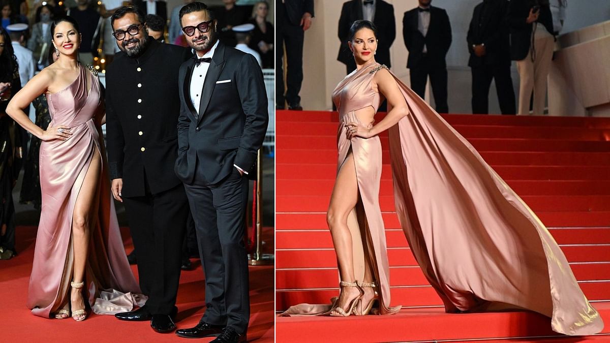 Cannes में Kennedy का प्रीमियर, रेड कार्पेट पर सनी लियोन, अनुराग और राहुल भट्ट