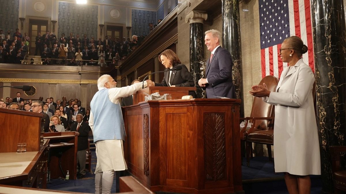 PM Narendra Modi US  Visit: मोदी ने कई प्रमुख मुद्दों पर प्रकाश डाला और भारत-अमेरिका के संबंधों को लेकर बात की.