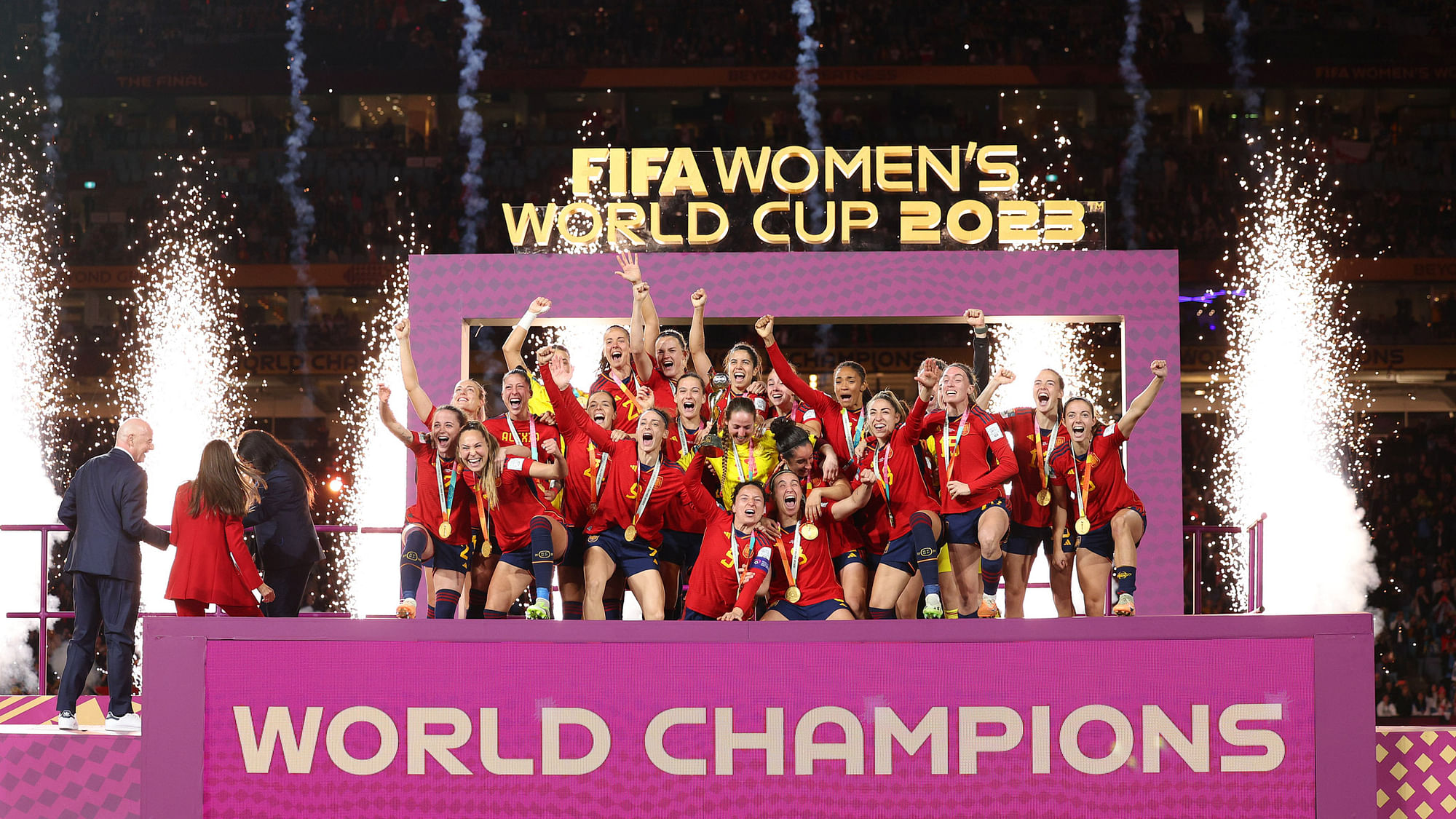 <div class="paragraphs"><p>FIFA Women World Cup: पहली बार स्पेन बना चैंप, इंग्लैंड ने गंवाया मौका | Photos</p></div>
