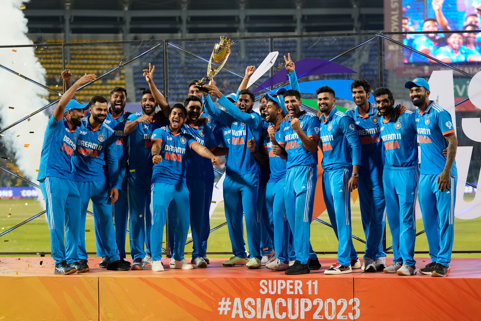 <div class="paragraphs"><p><a href="https://hindi.thequint.com/sports/cricket/ind-vs-sl-asia-cup-final-indian-team-becomes-champion-for-8th-time-sri-lanka-lost-by-10-wickets">India Won Asia Cup Final 2023 Against Sri lanka</a></p></div>