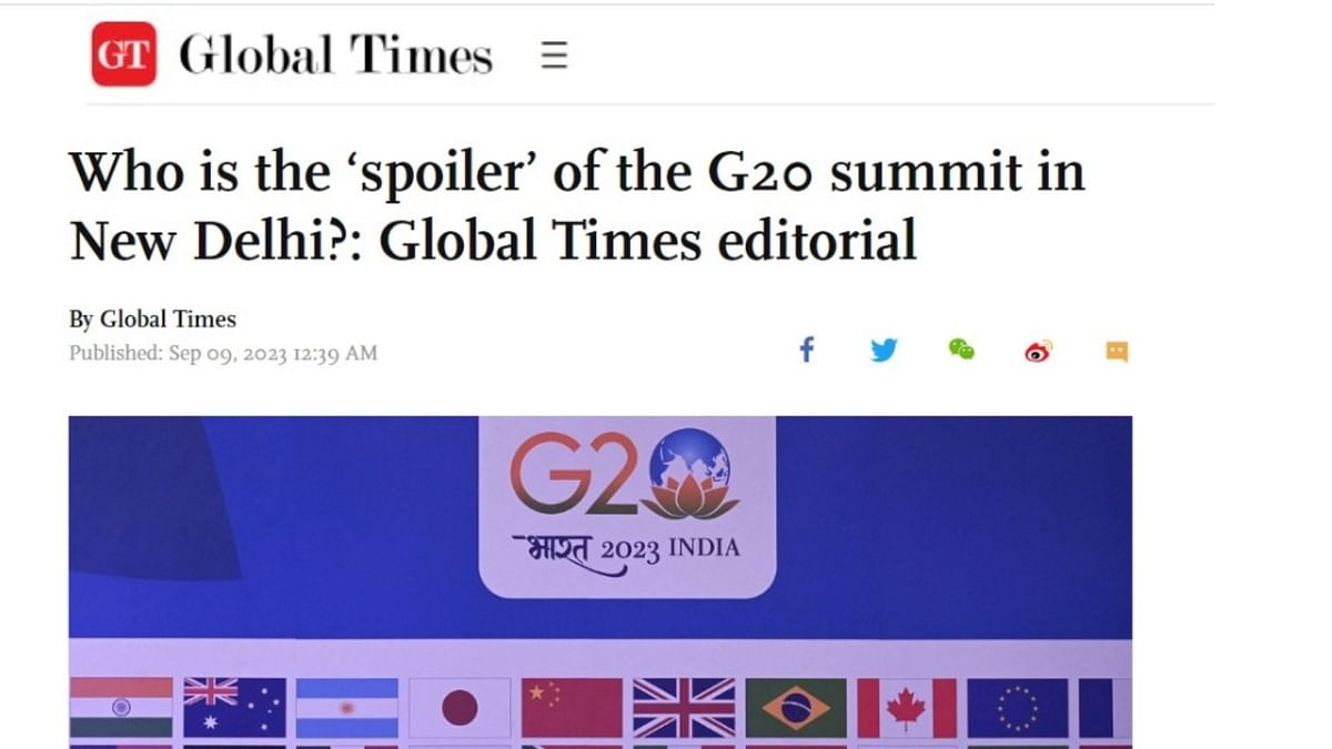 न्यूयॉर्क टाइम्स ने लिखा कि G20 में यूक्रेन-रूस वॉर और रूसी-चीनी नेताओं की अनुपस्थिति का मुद्दा हावी हो गया.