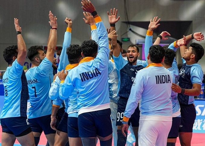 <div class="paragraphs"><p>Asian Games Gold India Men's Kabaddi</p></div>