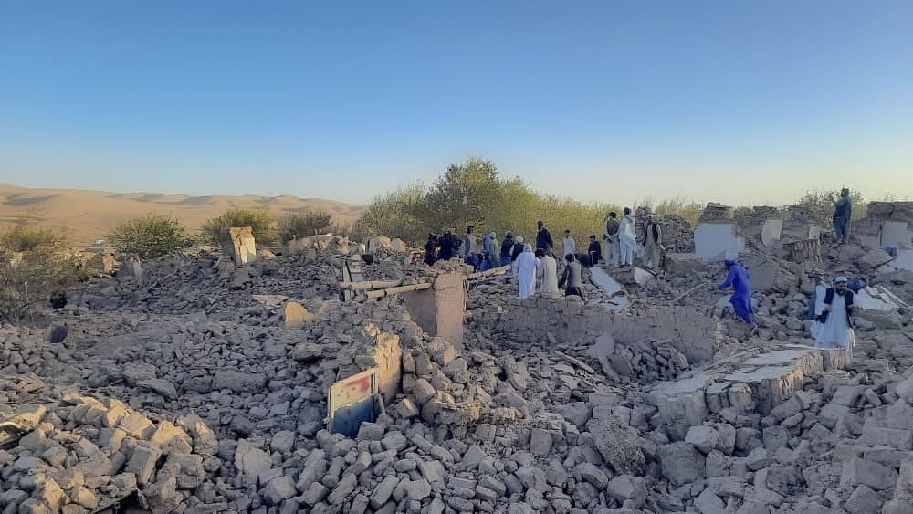 <div class="paragraphs"><p>Afghanistan में भूकंप से 2000 पार मौतें, 6 गांव पूरी तरह से तबाह, रेस्क्यू जारी</p></div>