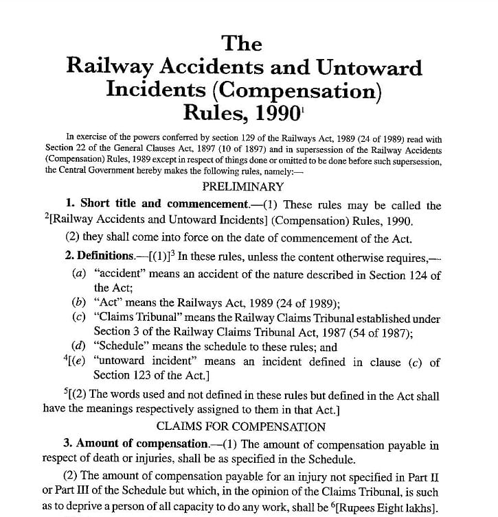 Indian Railway Compensation: ट्रेन हादसा होने के बाद PM, CM और रेल मंत्री के अलावा रेलवे प्रशासन भी मुआवजा देता है.