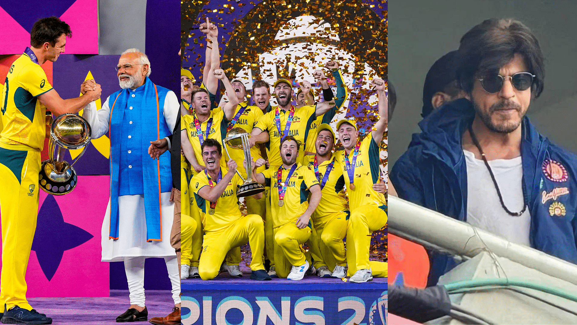 <div class="paragraphs"><p>World Cup Final: पीएम मोदी की मौजूदगी, आसमान में करतब, मायूस चेहरे|Photos</p></div>