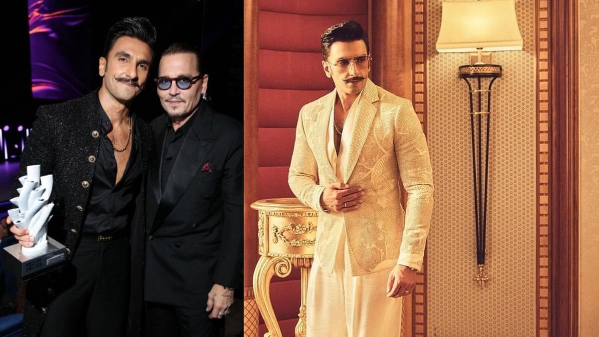 Ranveer Singh को रेड सी फिल्म फेस्टिवल में अवॉर्ड, Johnny Depp से मिल क्या बोले?| Photos