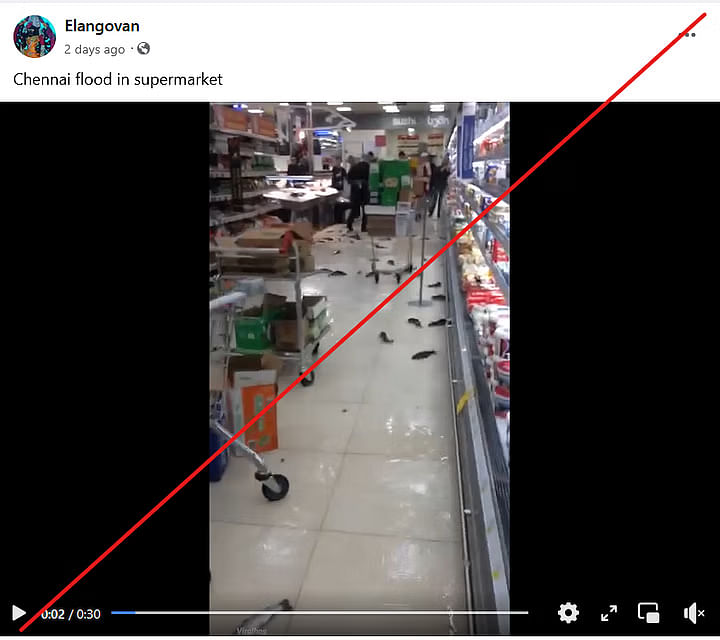 Fact Check: ये वीडियो साल 2018 का है और जॉर्जिया के तुबलीसी में मौजूद एक सुपरमार्केट का है.