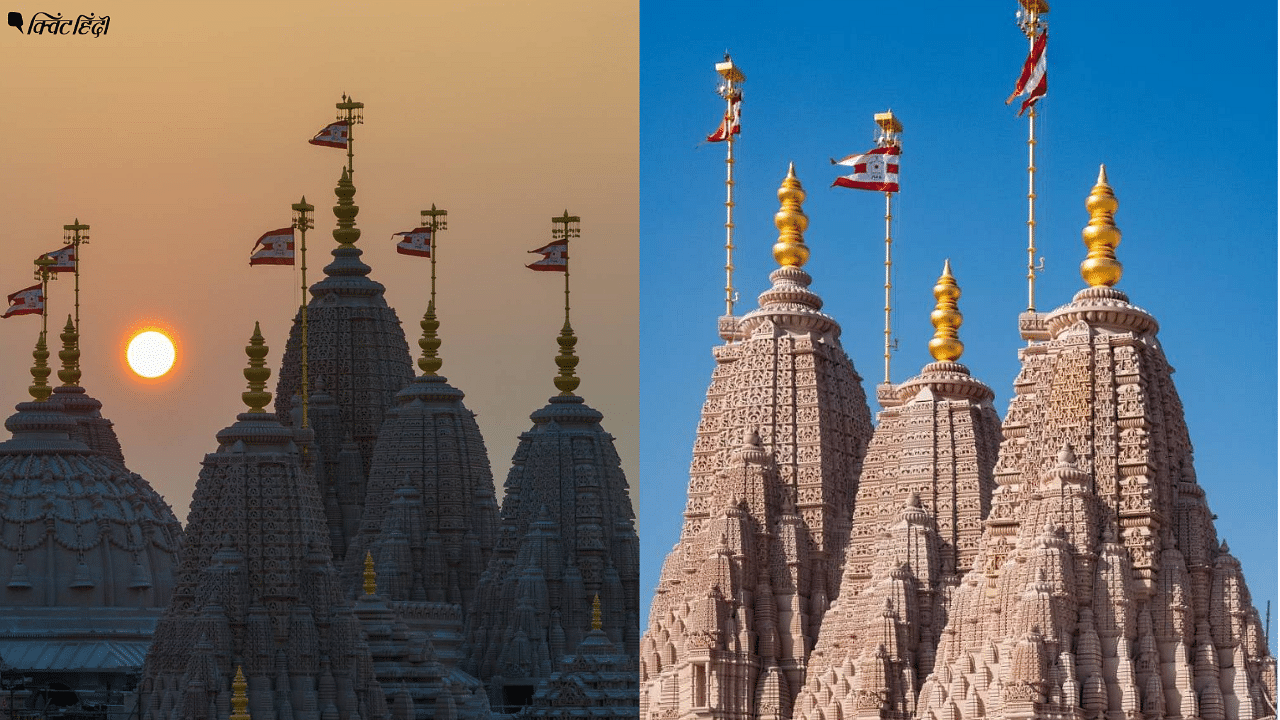 <div class="paragraphs"><p>भारतीय शैली से UAE में बनें BAPS हिंदू मंदिर का पीएम मोदी करेंगे उद्घाटन। Photos</p></div>