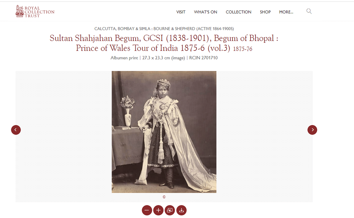 मुगल शासक शाहजहां की पत्नी मुमताज महल की बताकर वायरल है ये फोटो