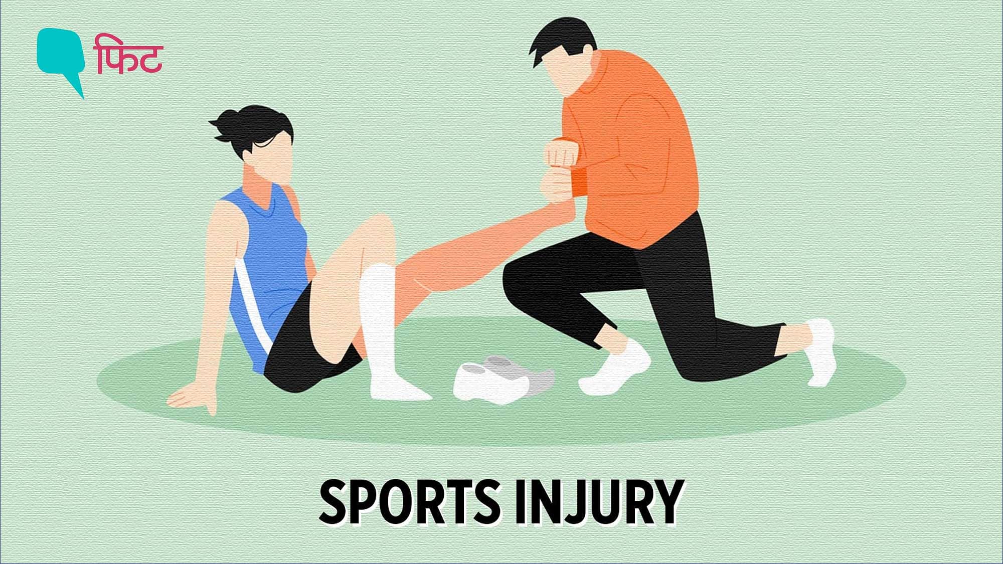 <div class="paragraphs"><p>Sports Injury होने पर सबसे पहले क्या करें?</p></div>