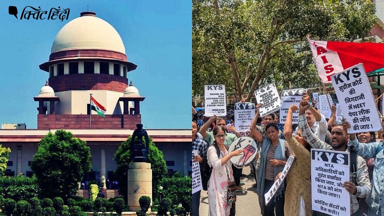 <div class="paragraphs"><p>'परीक्षा की पवित्रता प्रभावित हुई': SC ने NEET रद्द करने की याचिका पर NTA से मांगा जवाब</p></div>