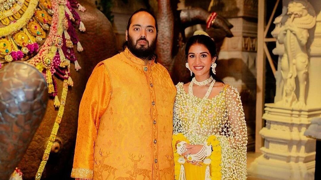 <div class="paragraphs"><p>Anant Ambani-Radhika Haldi Ceremony</p></div>