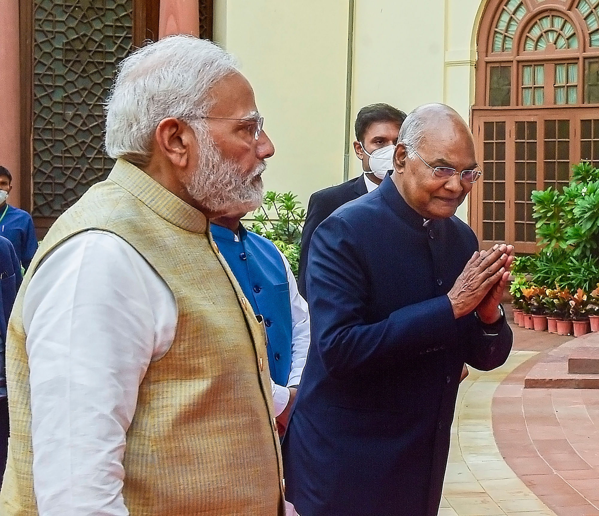 President Ram Nath Kovind Farewell Speech राष्ट्रपति कोविंद ने विदाई ...