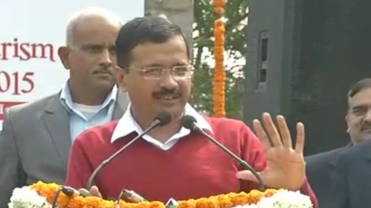 Delhi CM Arvind Kejriwal was called anti-national by Subramaniam Swamy. (Photo: ANI)