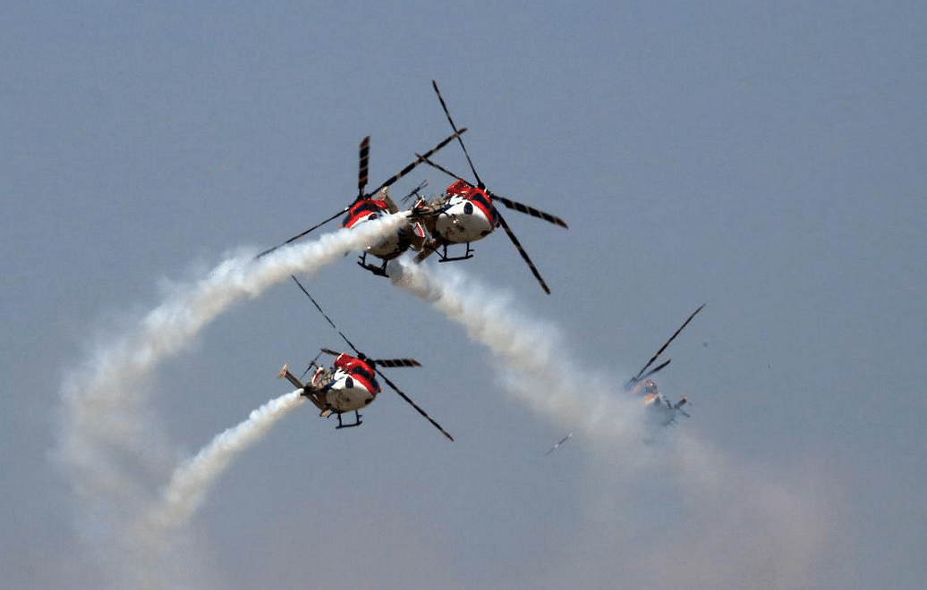 Take a look at the spectacular images taken during the Aero India 2015 rehearsals. Prime Minister Narendra Modi inaugurated the air show in Bengaluru today.