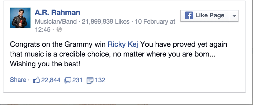 Indian Grammy winner Ricky Kej on his selfie with Hans Zimmer