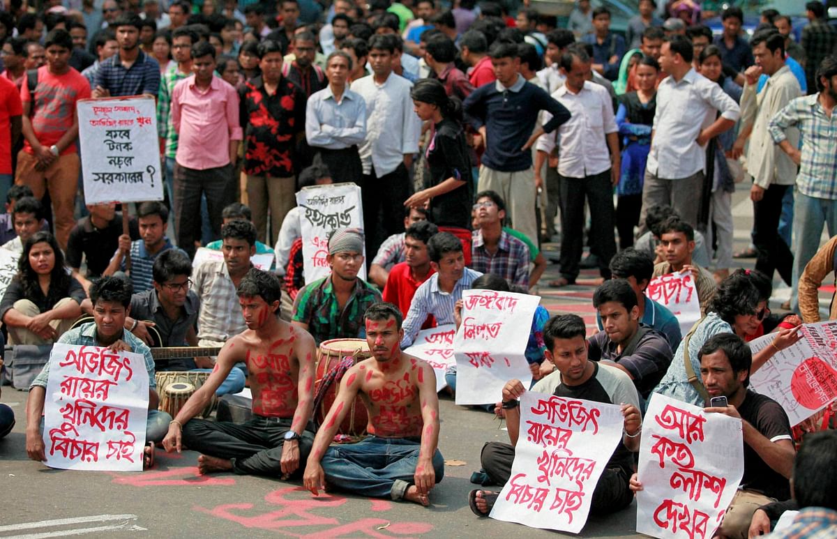 Outrage and condemnation has erupted across the world on the brutal murder of blogger Avijit Roy.