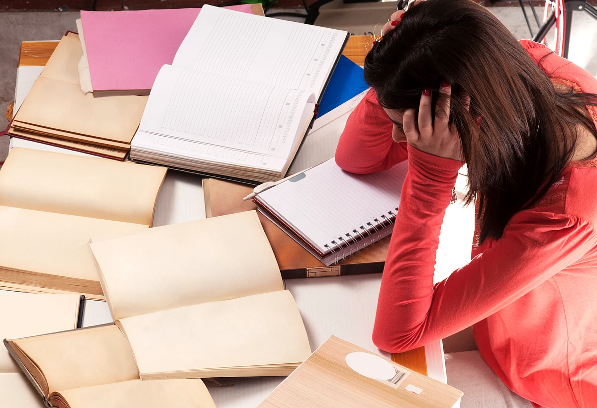 Representational image of exam stress. (Photo: iStockPhoto)