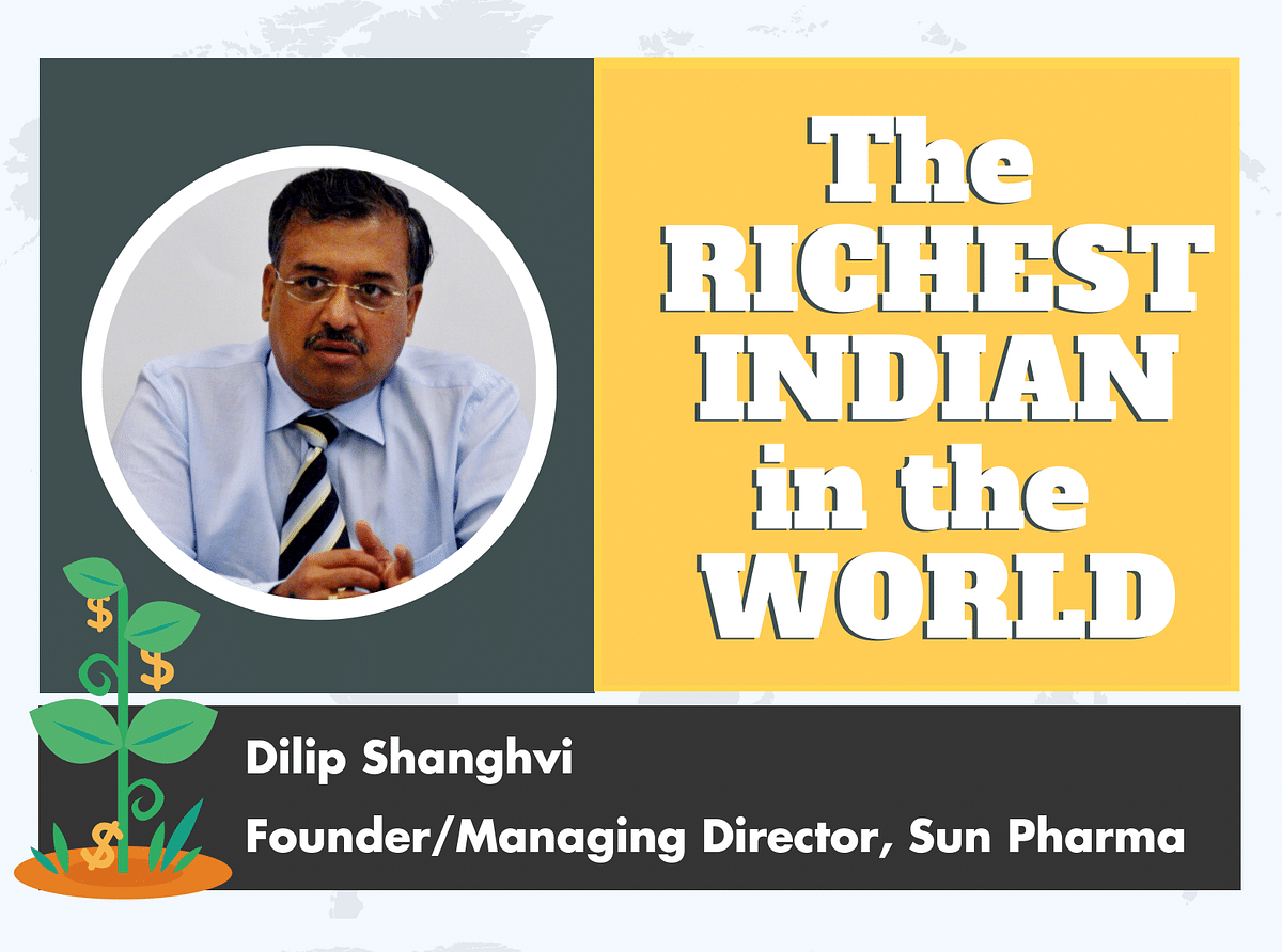 Dilip Shanghvi Is Now India’s Richest Man