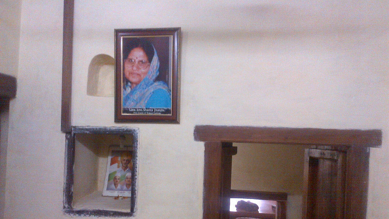 Picture of Sukhdev’s first cousin Shanta Jhanjhi who visited the house on 23 March every year.