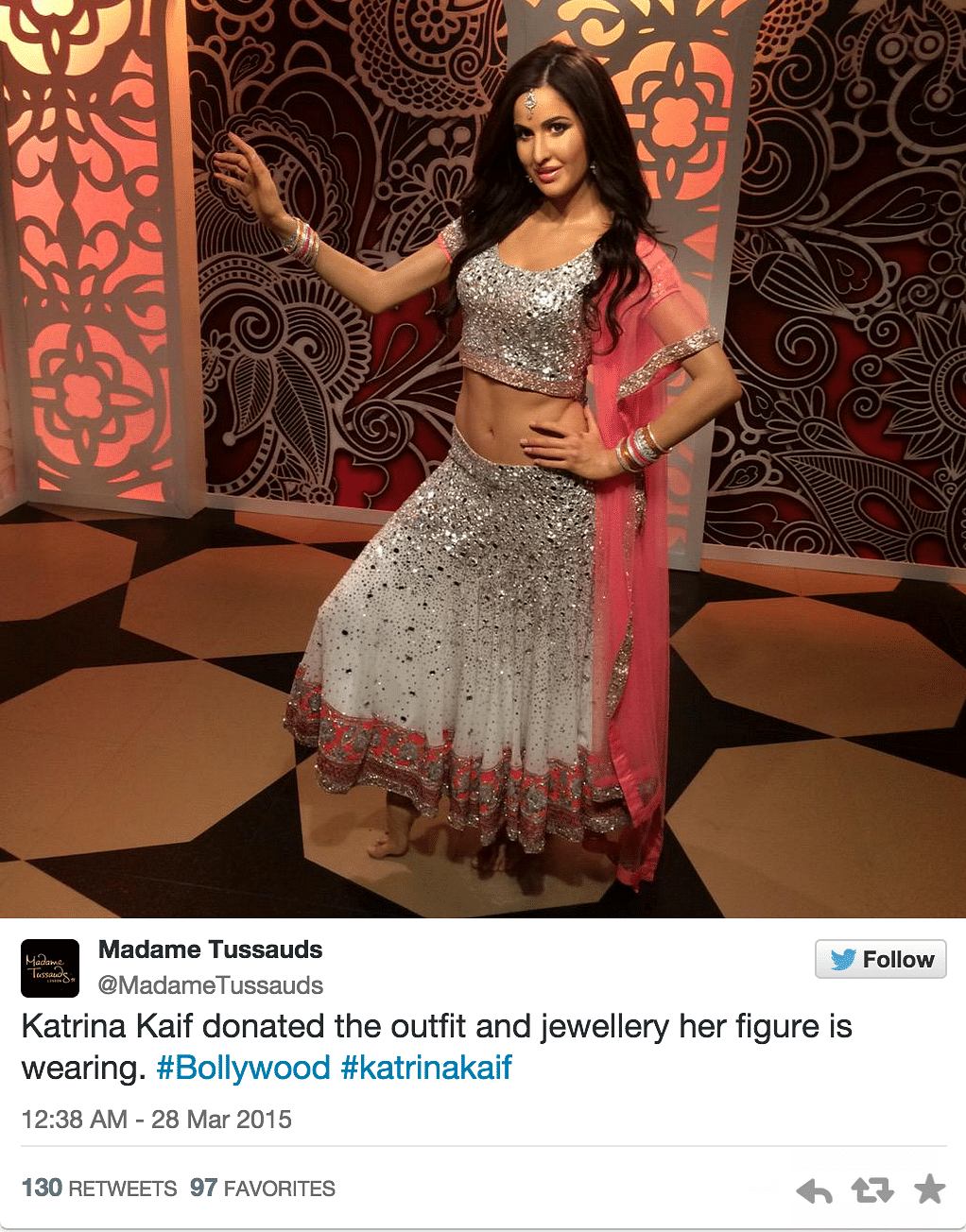 Katrina Kaif joins other Bollywood stars at Madame Tussauds, London. Take a look at Katrina’s wax version.