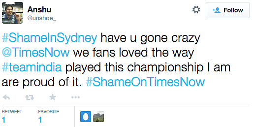 Over 2 Lakh Tweets and Counting, Say #ShameOnTimesNow