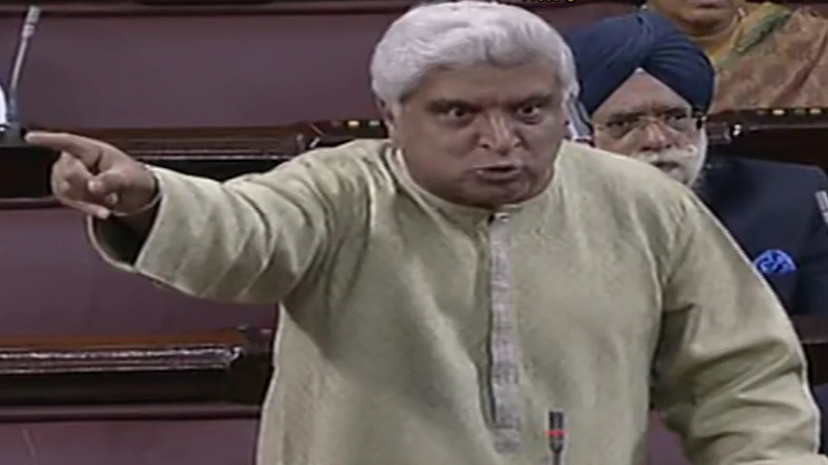 Rajya Sabha MP Javed Akhtar.