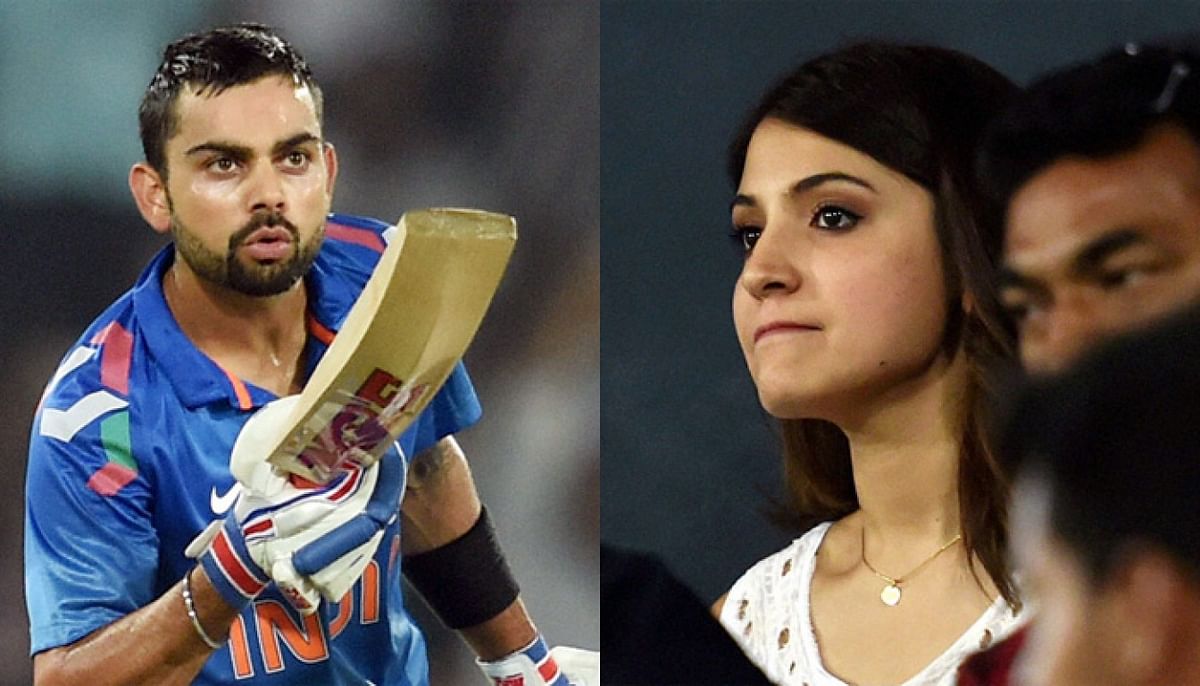 Virat Kohli finds time between training sessions at the World Cup to watch  NH10 and girlfriend Anushka Sharma lovingly responds on Twitter.