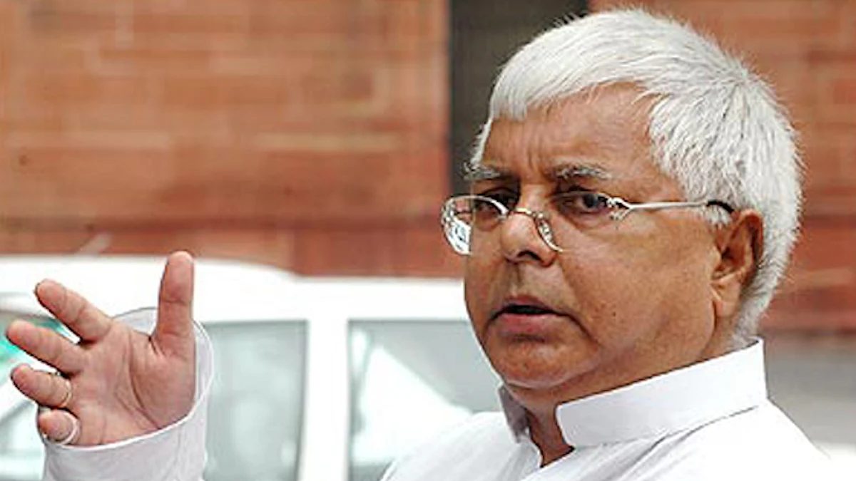 RJD President Lalu Prasad Yadav. (Photo: PTI)