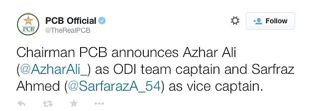 Haven’t Played an ODI in 2 Years? You are Pakistan’s New Skipper!