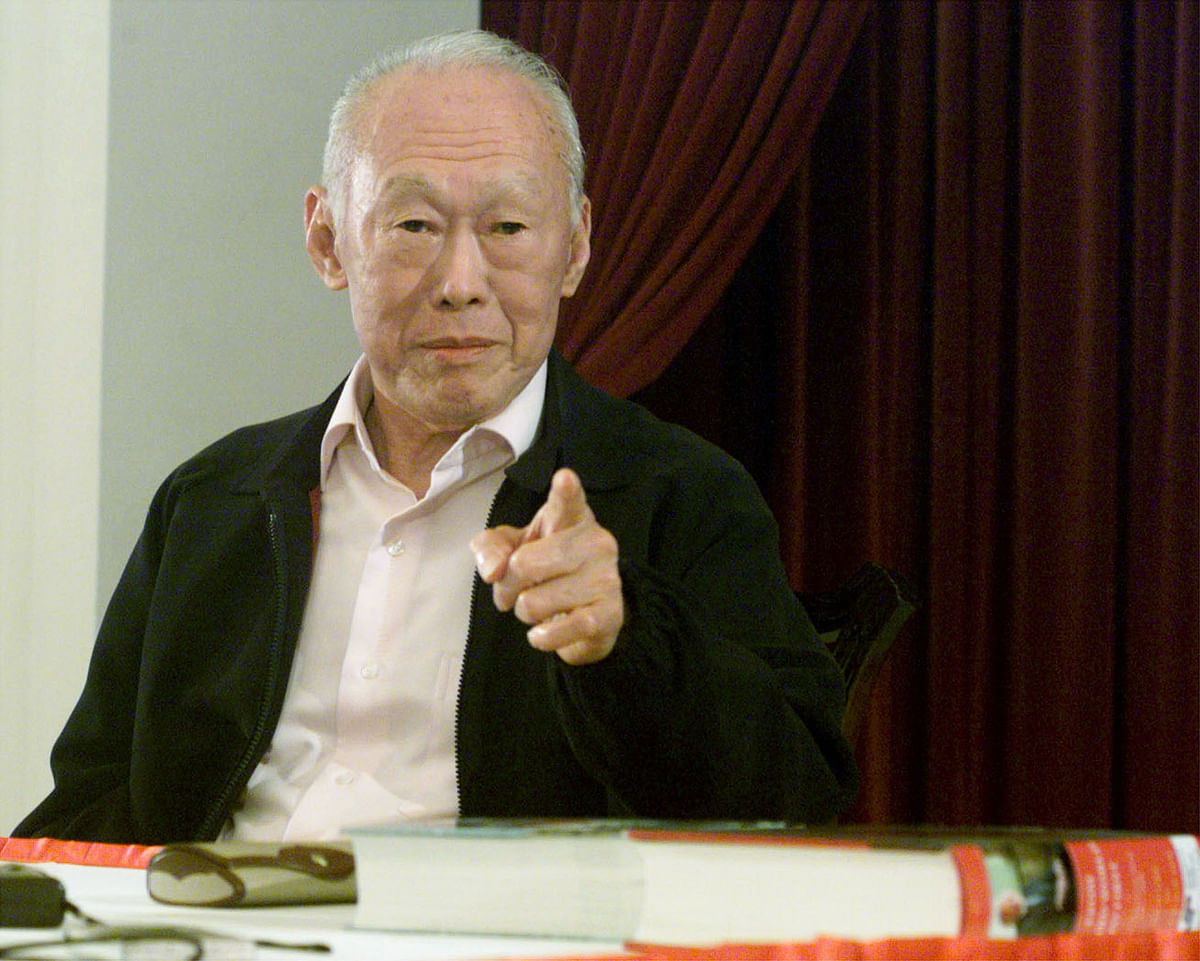 We look back at the legacy of Lee Kuan Yew, the founding father of Singapore. 