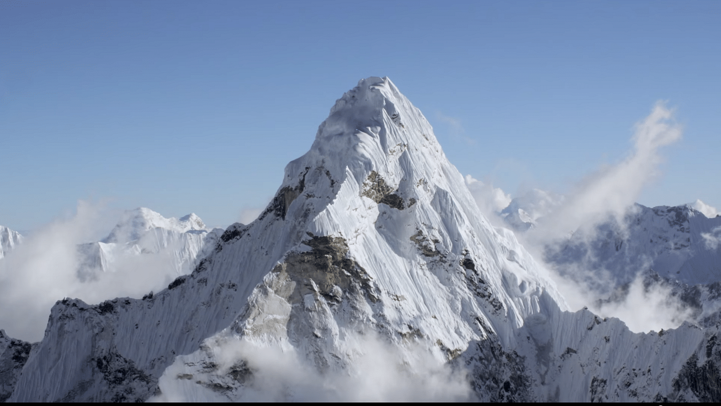 Screengrab from video of the Himalayas (Photo courtesy: Youtube/Teton Gravity Research)