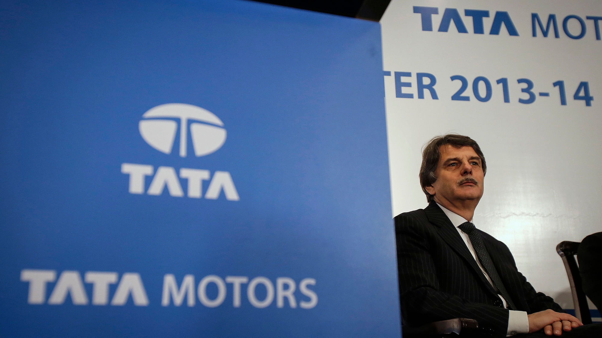 Jaguar Land Rover (JLR) Chief Executive Officer Ralf Speth looks on during a news conference to announce Tata Motors’ third quarter results in Mumbai February 10, 2014. (Photo: Reuters)