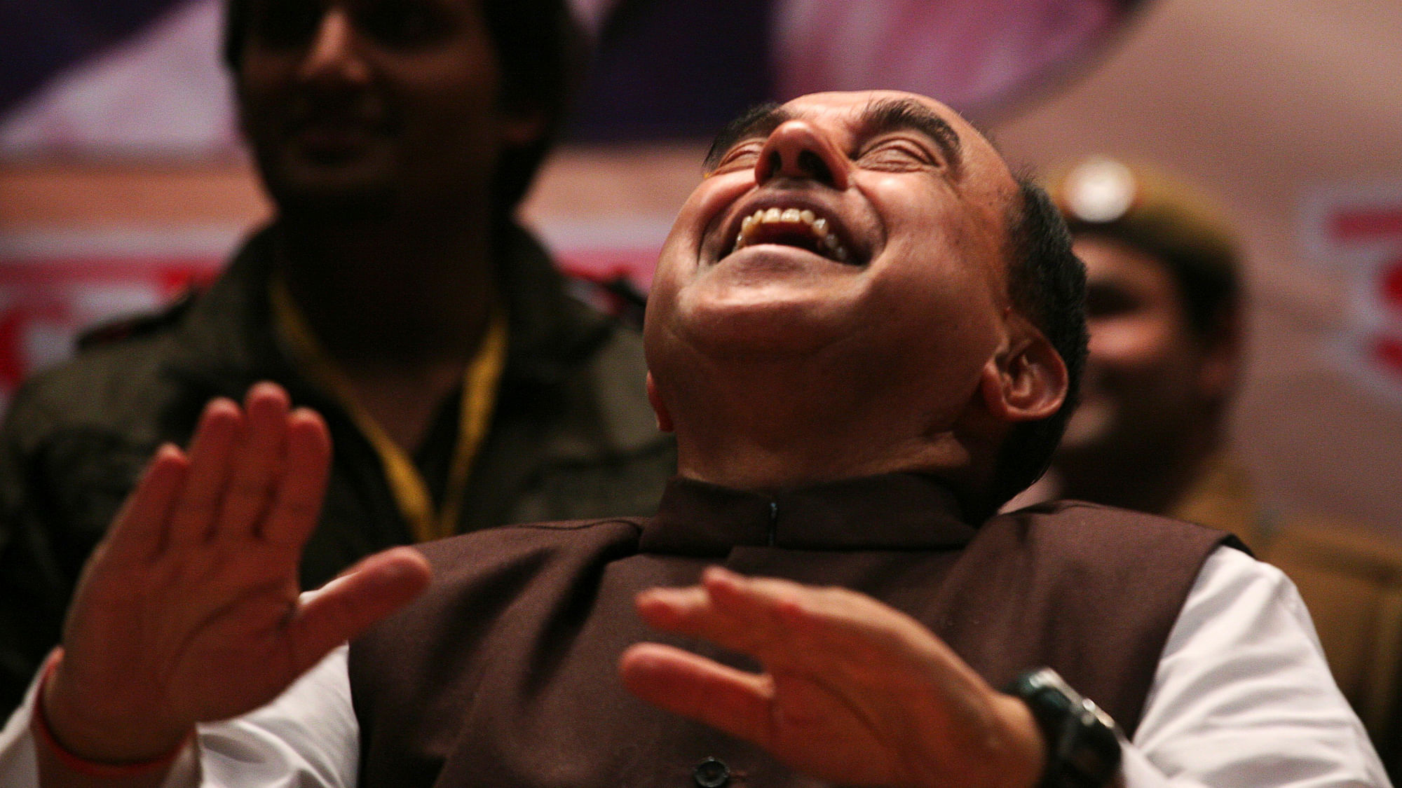 File photo of Subrmaninan Swamy.  (Photo: Reuters)