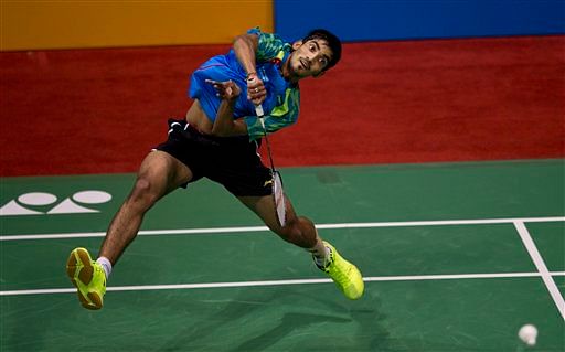 In a double-whammy for India both Saina Nehwal and K Srikanth clinched the top spot at the Indian Open Series.