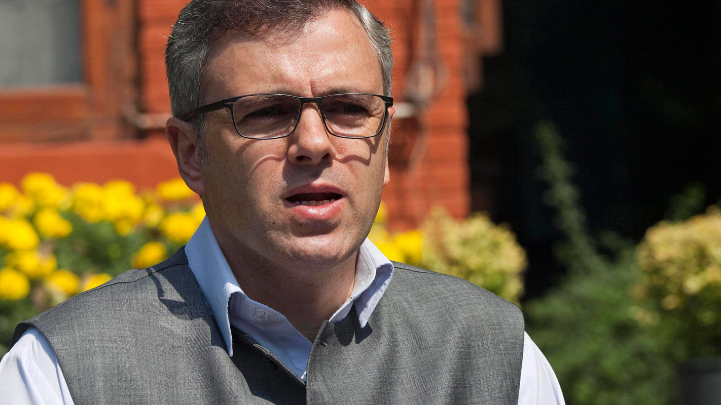 File photo of former Jammu and Kashmir Chief Minister Omar Abdullah.