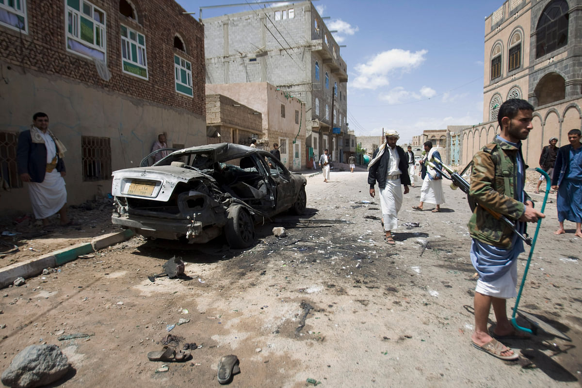 Suicide bombers blow themselves up  in Yemen killing hundreds, as Yemen’s civil war escalates.
