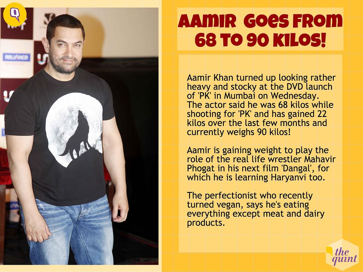Aamir Khan gains 22 kilos for a new film