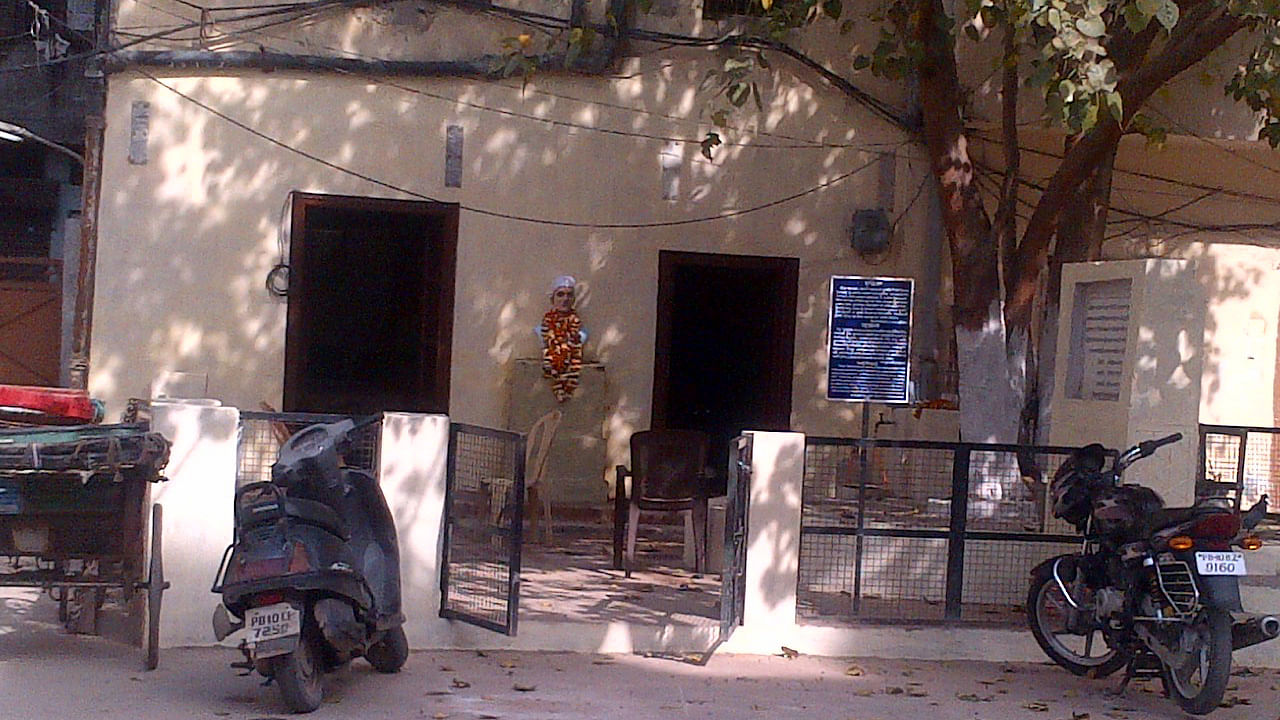Sukhdev’s house in Naughara Mohalla of Ludhiana.