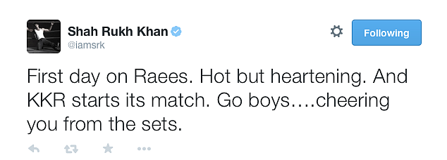 (Photo: <a href="https://twitter.com/iamsrk/media">Twitter/@iamsrk</a>)