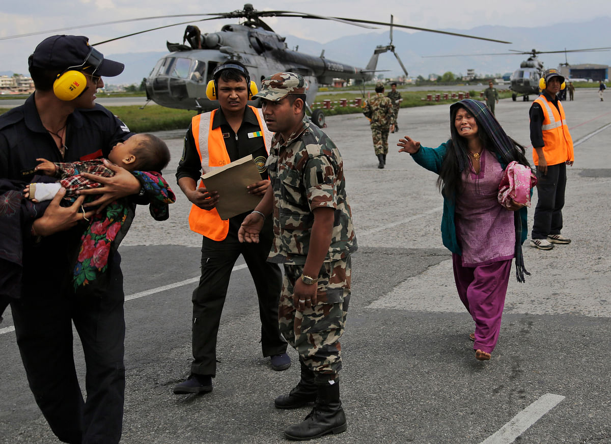 Read what an AP photographer has to say about the Indian Air Force’s relief work in Nepal #NepalEarthquake