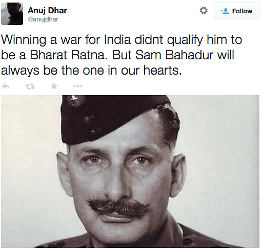 Many believe that it is time to award a Bharat Ratna to India’s most popular soldier, Field Marshal Sam Maneckshaw