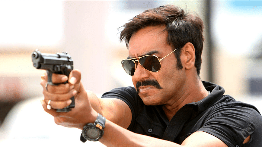 Ajay Devgn has a second home production in the pipeline. (Still from his recent film <i>Singham, 2011</i>)