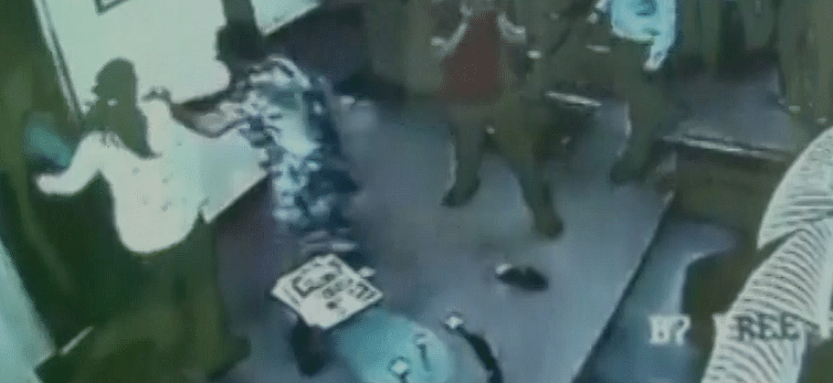 Watch: Caught on CCTV, Woman Thrashes School Principal