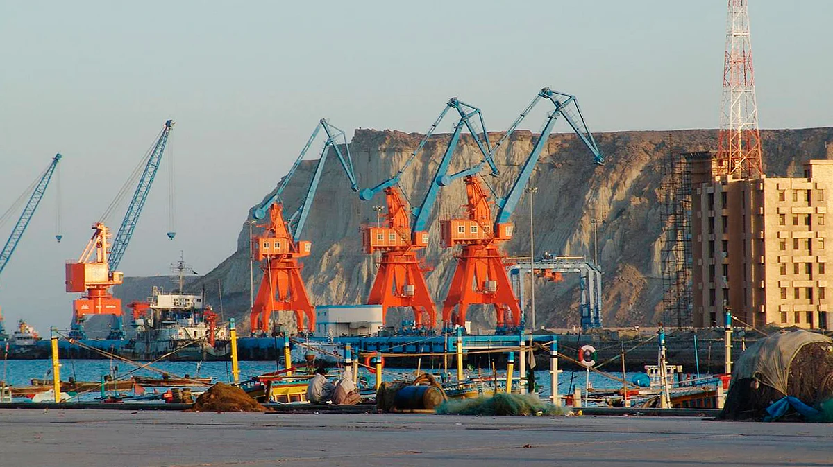 A view of the Gwadar port in Baluchistan in Pakistan. (Photo: Reuters)